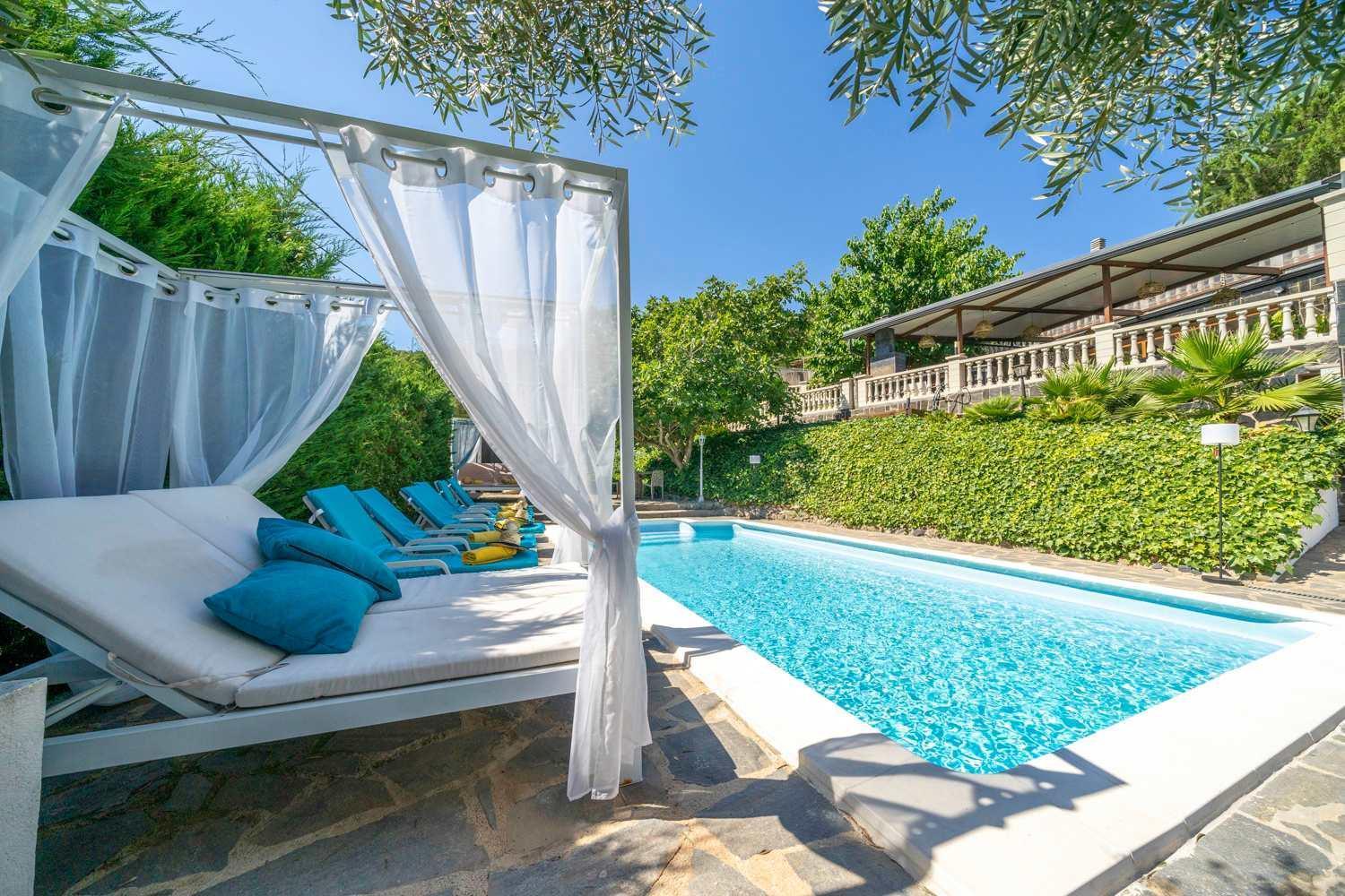 Villa Mont Brisa Massanet De La Selva Екстер'єр фото